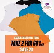 Ladies Essential Tees-Each