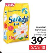 Sunlight Handwash Washing Powder-2kg