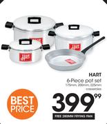 Hart 6-Piece Pot Set