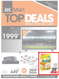 Jet Mart : Top Deals (25 July - 12 Aug 2018), page 1