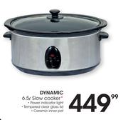 Dynamic 6.5Ltr Slow Cooker