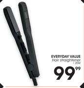 Everyday Value 20W Hair Straightener