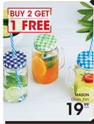 Mason Glass Jars-Each