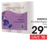Essence 2 Ply Toilet Paper-9's
