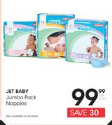 Jet Baby Jumbo Pack Nappies-Per Pack