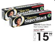 Inecto Super Black Hair Colour-28ml Each
