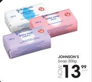 Johnson's Soap-200g Each
