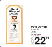 0Muthi Wenyoni Antacid-75ml