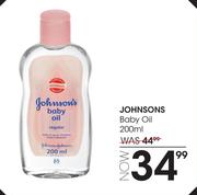 Johnson's Baby Oil-200ml
