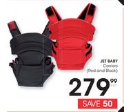 Jet Baby Carriers Red And Black-Each