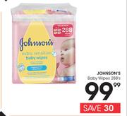 Johnson's Baby wipes-288's