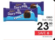 Oreo Slab-120g Each