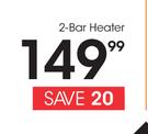 Diamond 2-Bar Heater