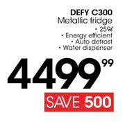 Defy  C300 Metallic Fridge