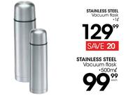 Stainless Steel Vacuum 500ml Flask