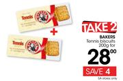 Take Bakers Tennis Biscuits 200g