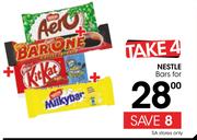 Take 4 Nestle Bars