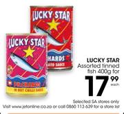 Lucky Star Assorted Tinned Fish 400g