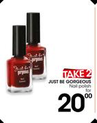 Just Be Gorgeous Nail Polish-For 2