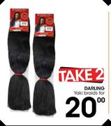 Darling Yaki Braids-For 2