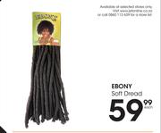 Ebony Soft Dread-Each