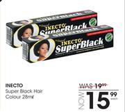 Inecto Super Black Hair Colour-28ml Each