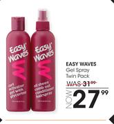 Easy Waves Gel Spray Twin Pack