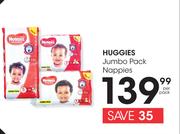Huggies Jumbo Pack Nappies-Per Pack