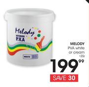 Melody PVA White Or Cream-20Ltr