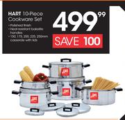 Hart 10 Piece Cookware Set-Per SetHart 10 Piece Cookware Set-Per Set