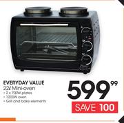 Everyday Value 22Ltr Mini Oven