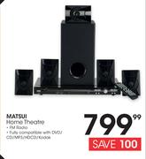 JVC 5.1 Home Theatre 1500W