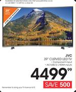 JVC 39" Curved LED TV
