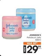 Johnson's Petroleum Jelly-500ml Each