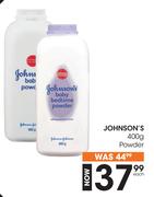 Johnson's Powder-400g Each