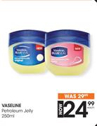 Vaseline Petroleum Jelly-250ml Each
