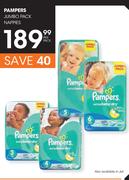 Pampers Jumbo Pack Nappies-Per Pack