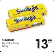 Sunlight Laundry Soap-500g Each