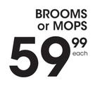 Brooms Or Mops-Each