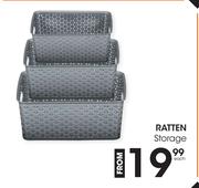 Rattan Storage-each