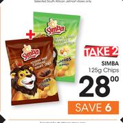Simba Chips-2 x 125g