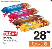 Bakers Topper-4 x 125g