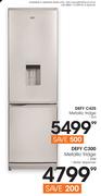 Defy 259Ltr C300 Metallic Fridge With Water Dispenser
