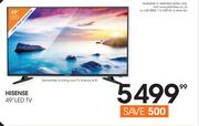 Hisense 49" LED TV