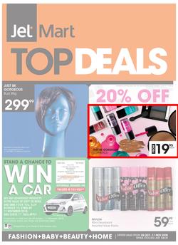 Jet Mart : Top Deals (25 Oct - 11 Nov 2018), page 1