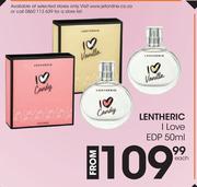 Lentheric I Love EDP-50ml Each