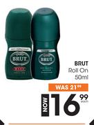 Brut Roll On-50ml Each
