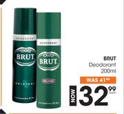 Brut Deodorant-200ml Each