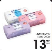 Johnsons Soap-200g Each