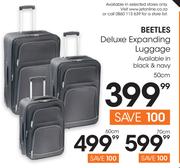 Beetles Deluxe Expanding Luggage-70cm